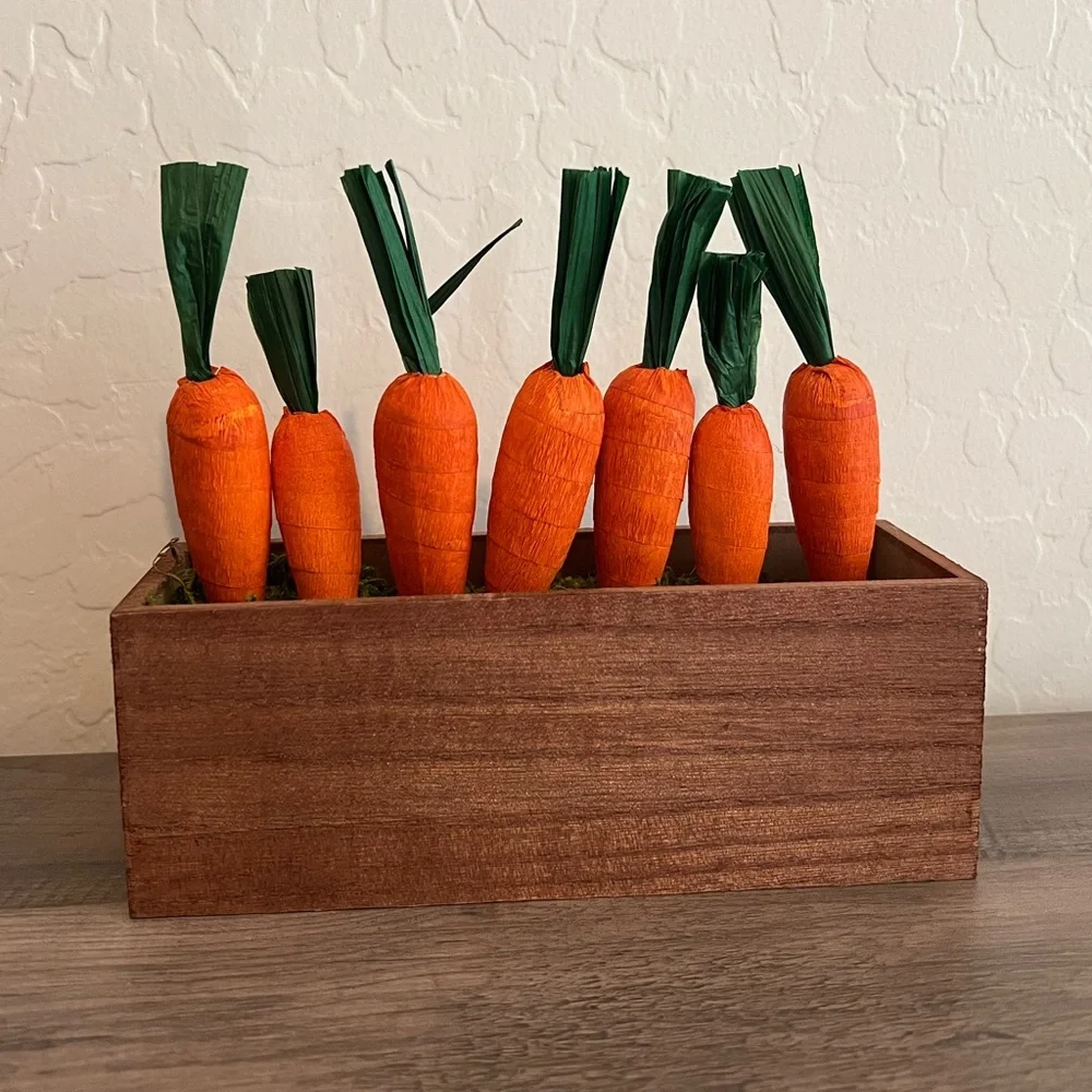 Target Bullseyes Playground Potted Carrots Easter Spring Decor